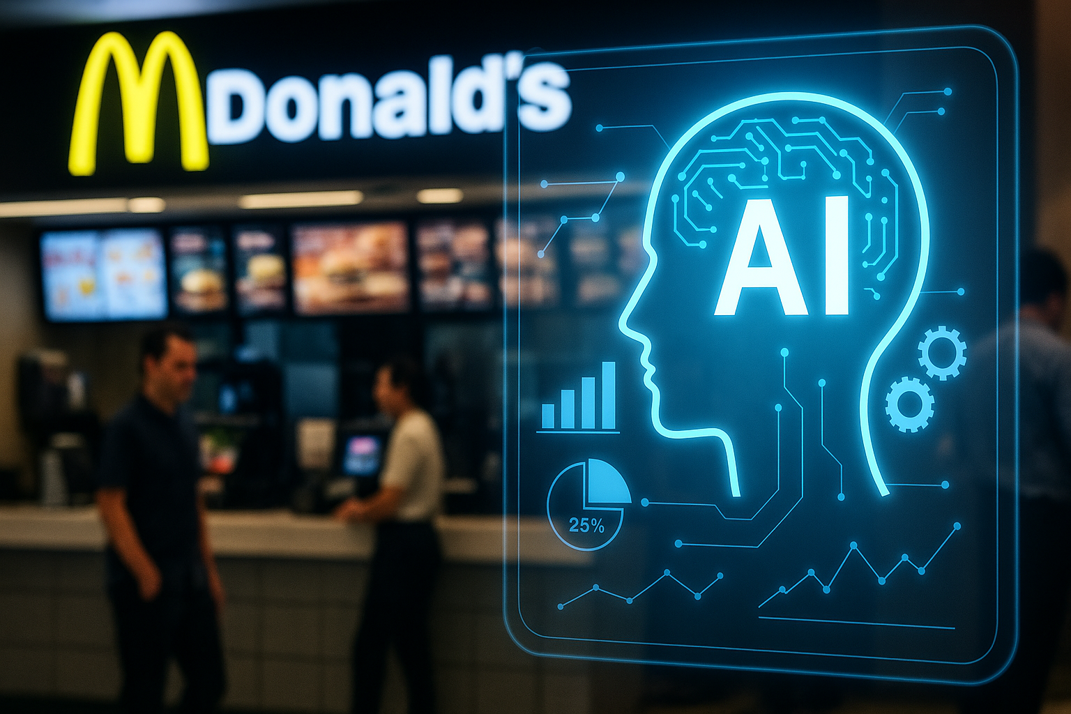 McDonald’s investe sull’intelligenza artificiale: India nuovo hub strategico globale