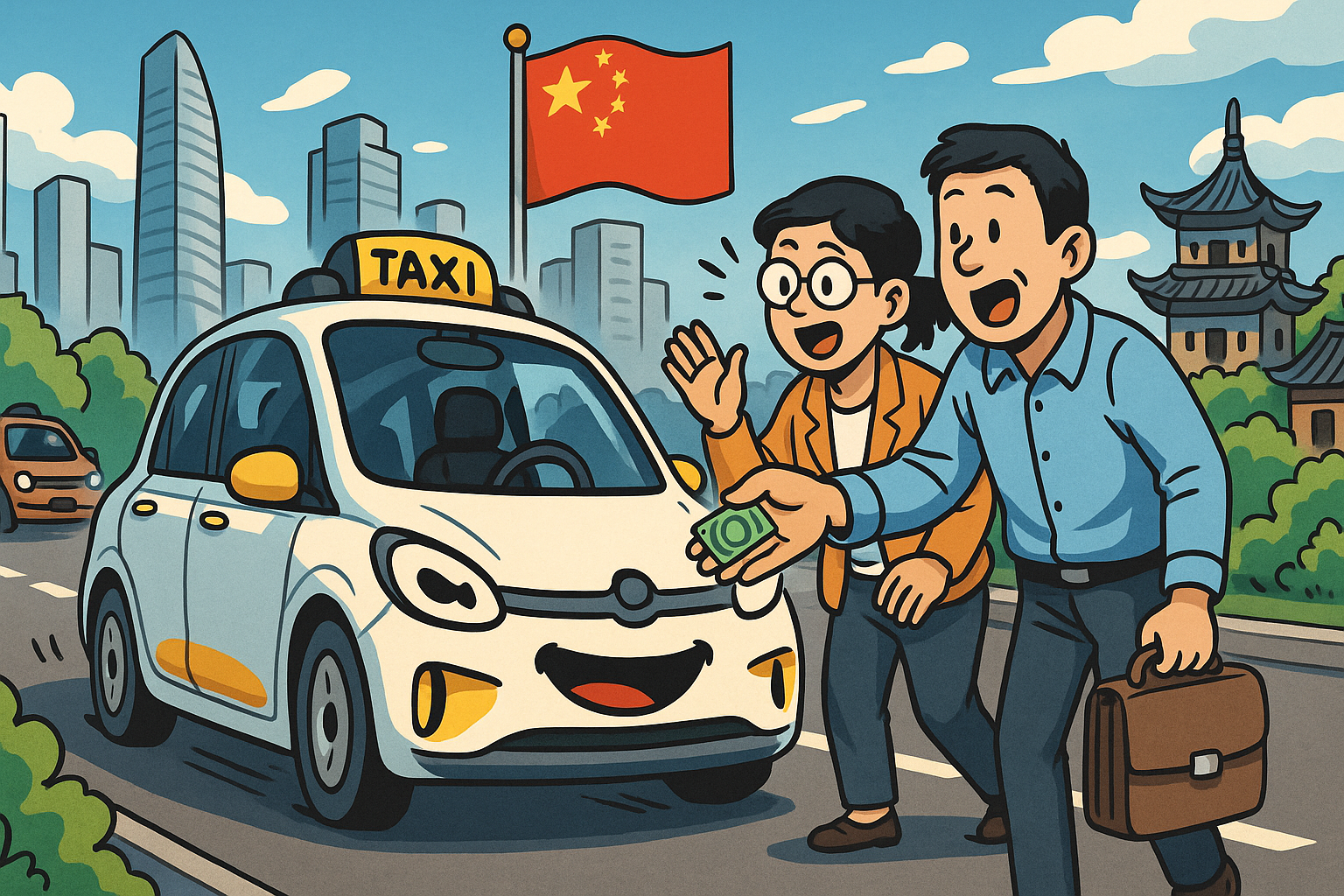 Cina, la sfida dei robotaxi: 300.000 taxi senza conducente entro il 2030