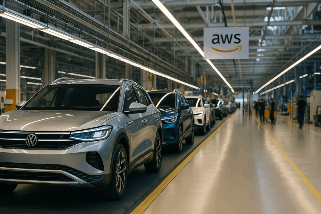 Volkswagen scommette sul cloud: AWS al centro della nuova rivoluzione industriale europea