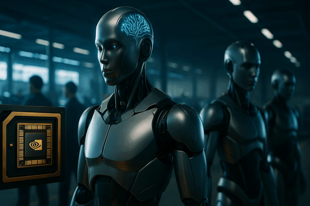 Robot umanoidi: Nvidia arma l’industria cinese con il suo nuovo ‘cervello artificiale’