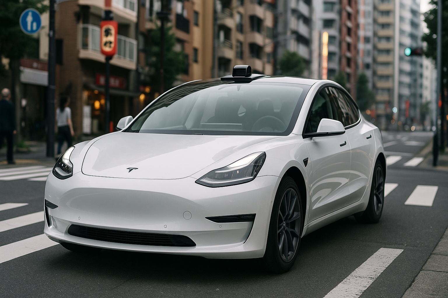 Tesla accelera in Giappone: test su strada per le auto autonome guidate dall’intelligenza artificiale