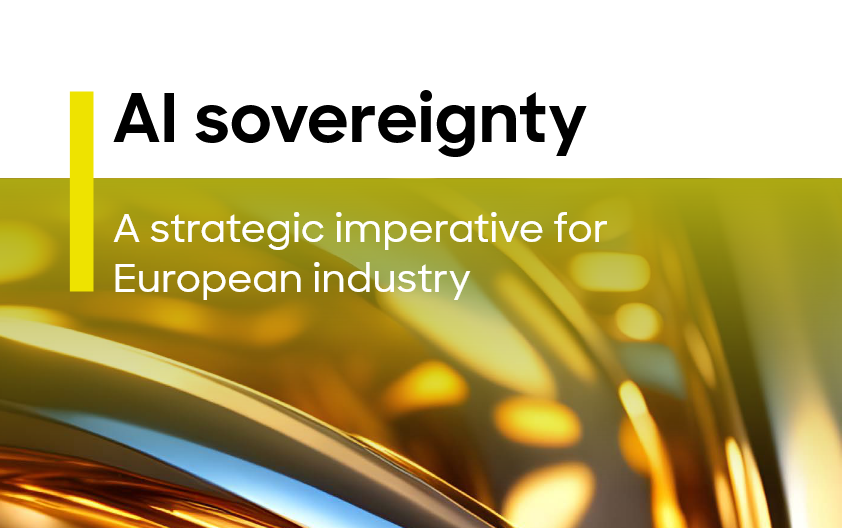 AI sovereignty. A strategic imperative for European industry