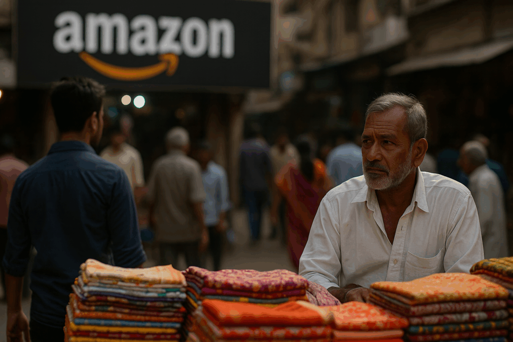 Amazon e l’India, il patto che divide: opportunità per l’export, incubo per i retailer