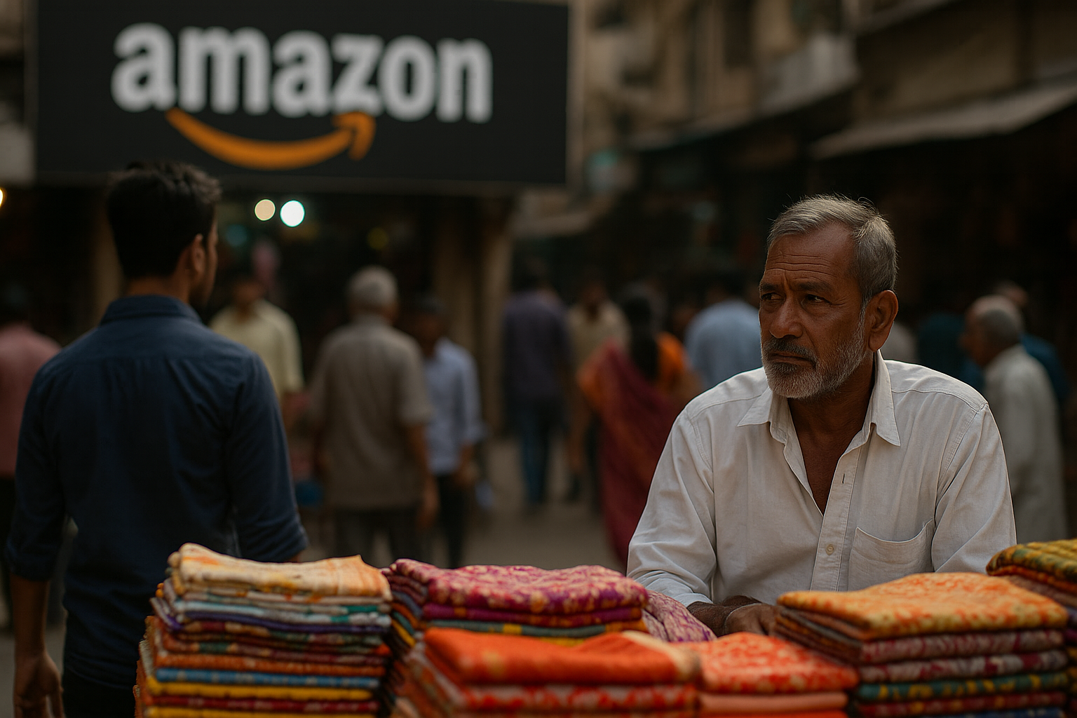 Amazon e l’India, il patto che divide: opportunità per l’export, incubo per i retailer