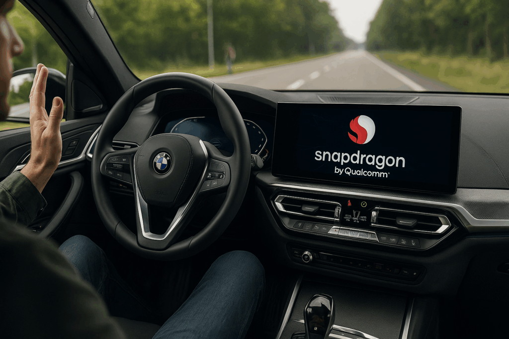 La nuova alleanza del volante: Qualcomm e BMW riscrivono le regole della guida intelligente