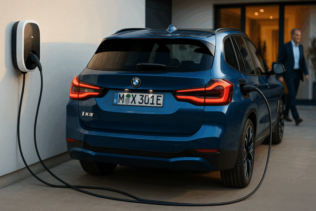 BMW ed E.ON lanciano la prima piattaforma V2G per trasformare i veicoli in asset energetici