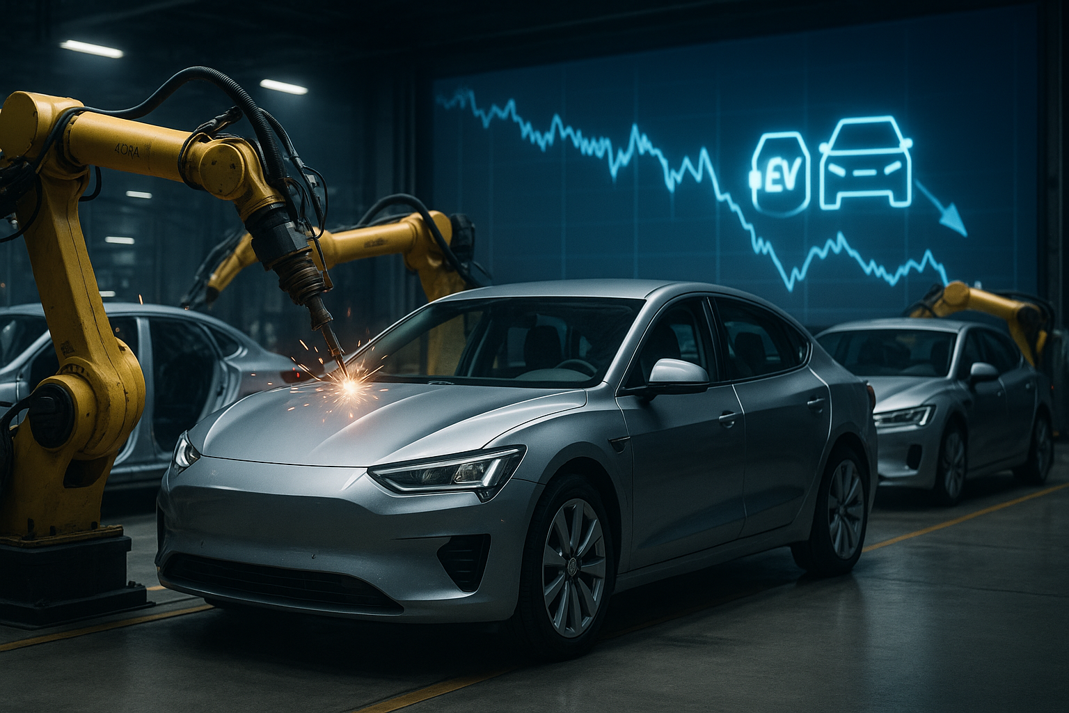 Motori spenti: l’industria auto europea frena mentre la Cina accelera