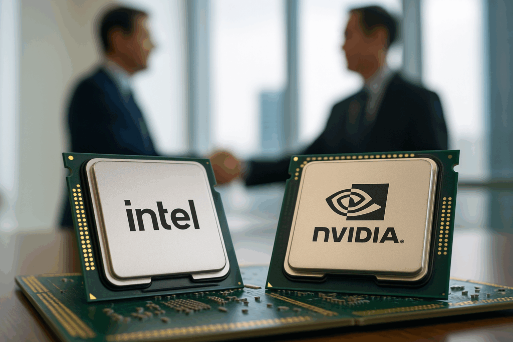 Intel risorge con Nvidia: l’investimento da 5 miliardi che riscrive la guerra dei chip
