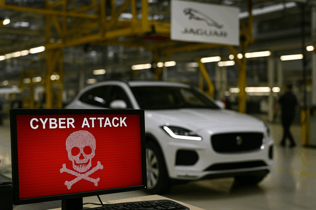 Jaguar Land Rover colpita al cuore: il cyber attacco che scuote l’automotive UK