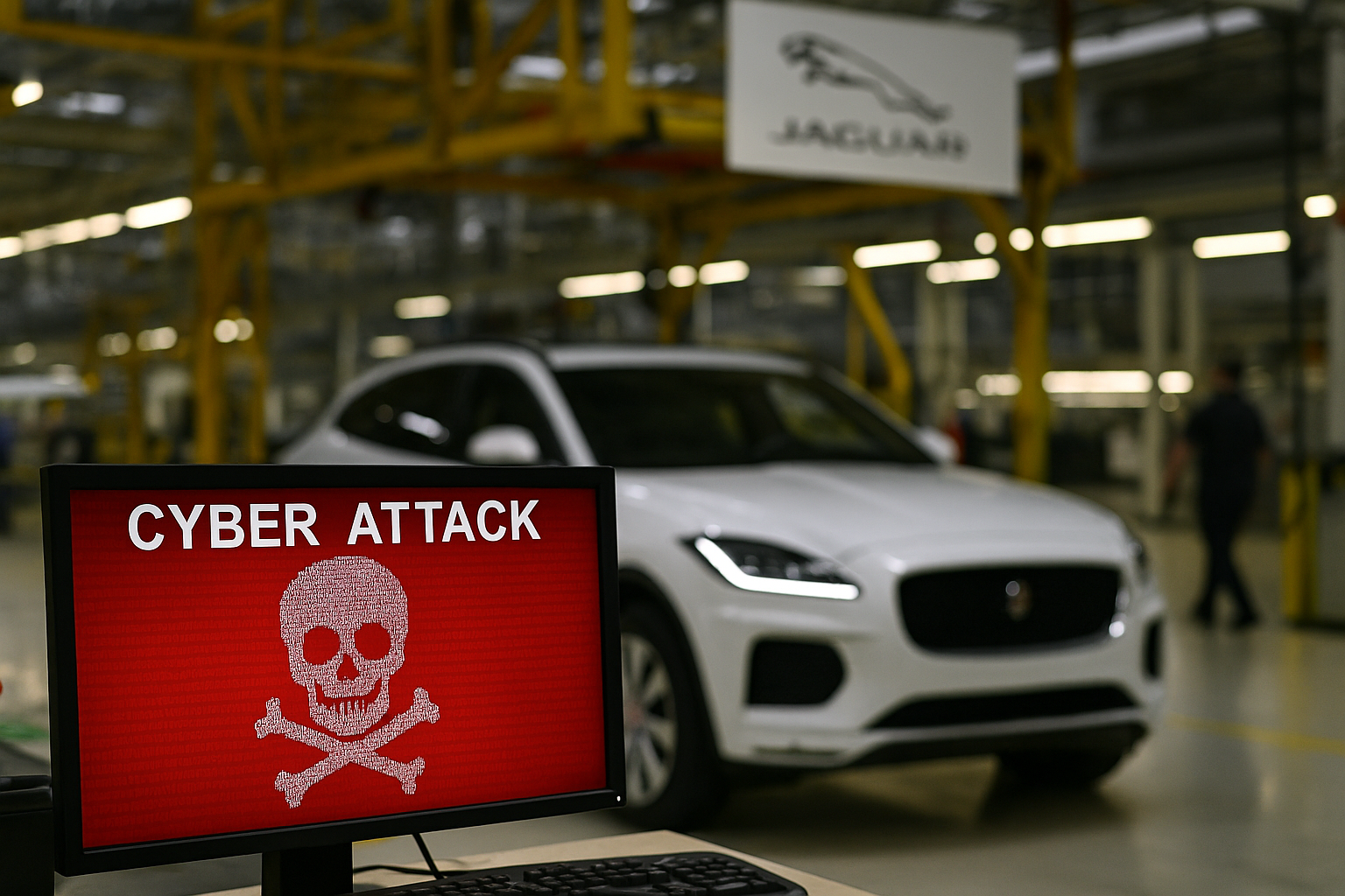 Jaguar Land Rover colpita al cuore: il cyber attacco che scuote l’automotive UK