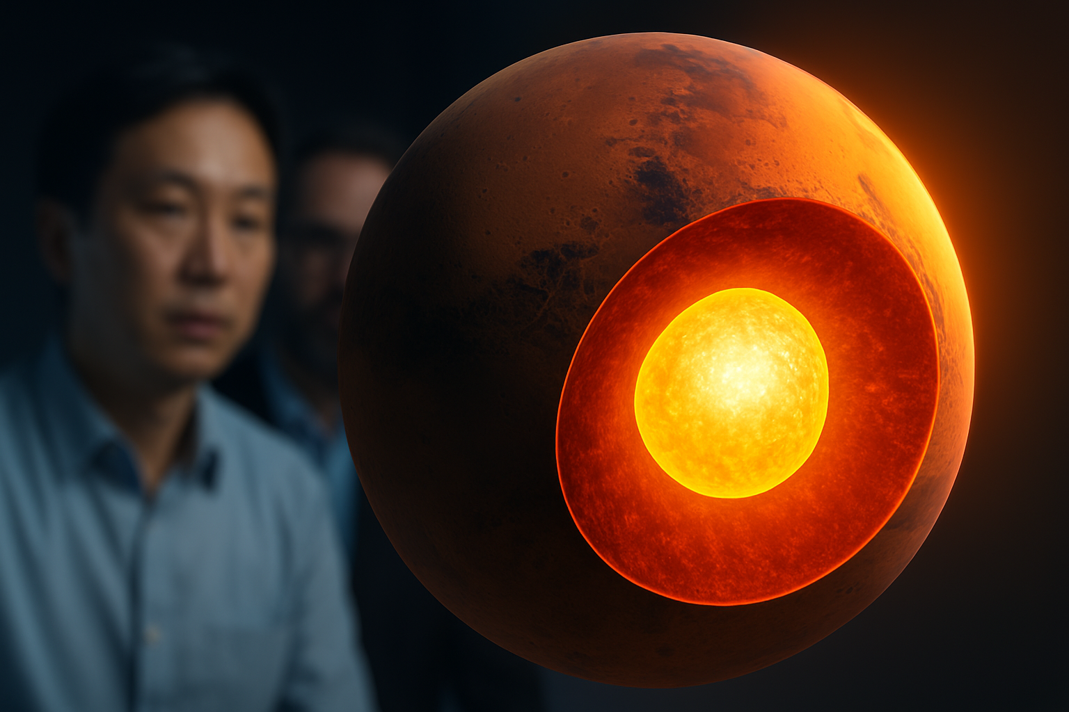 Marte sorprende la scienza: trovato un nucleo solido che non doveva esistere