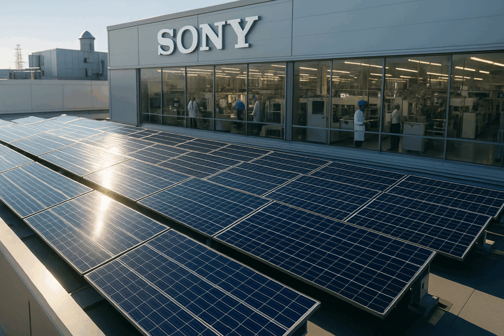 La rivoluzione verde di Sony: la supply chain globale sotto pressione climatica