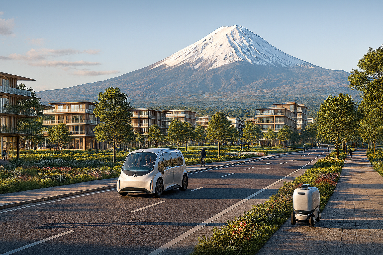 Futuro alle prove generali: Toyota inaugura la sua metropoli sperimentale