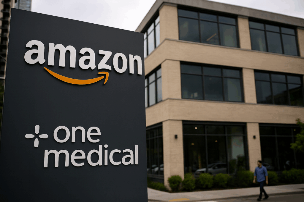 Amazon ridisegna la farmacia: la nuova frontiera dei chioschi digitali di One Medical