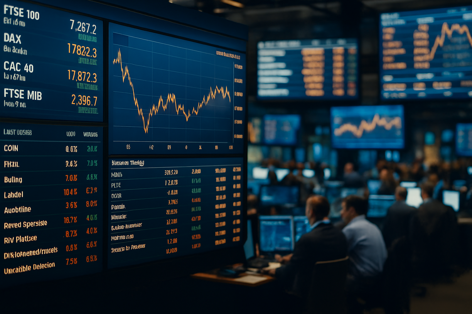 Apertura in flessione per i mercati europei: segnali di un nuovo ordine economico globale
