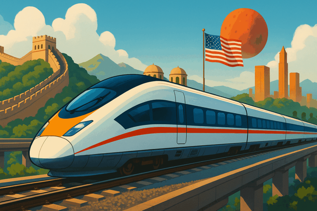 L’estensione dell’alta velocità: la Cina domina con la sua rete ferroviaria, gli USA vanno lenti, l’Italia si difende