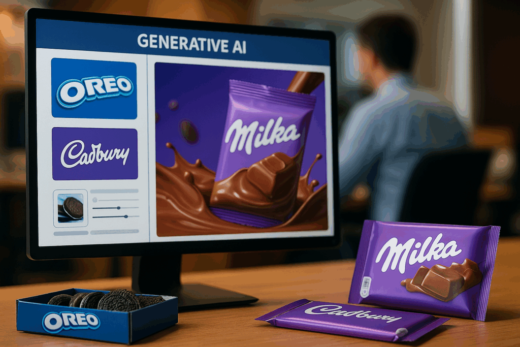 Mondelez, la rivoluzione dell’AI creativa: come l’intelligenza artificiale sta riscrivendo la pubblicità del food
