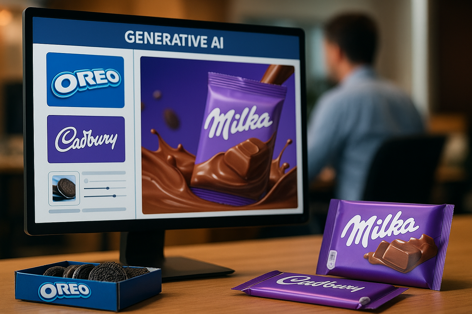 Mondelez, la rivoluzione dell’AI creativa: come l’intelligenza artificiale sta riscrivendo la pubblicità del food