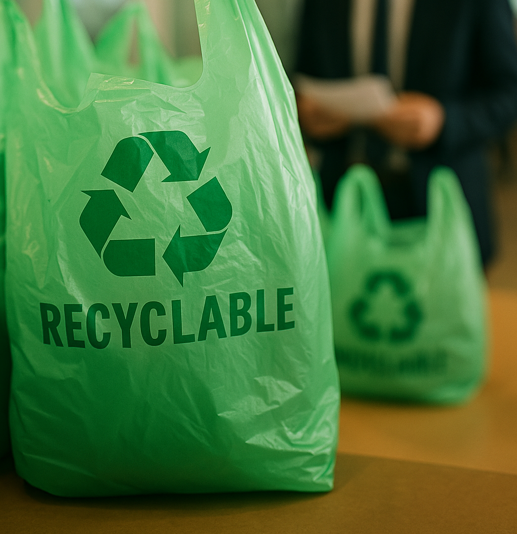 La California dichiara guerra al greenwashing: la verità nascosta dietro i “sacchetti riciclabili”