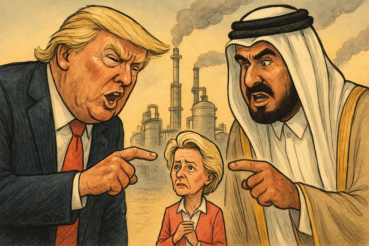 Energy Clash, USA e Qatar avvertono l’Europa: “Le vostre regole sul clima mettono a rischio gas e commercio”