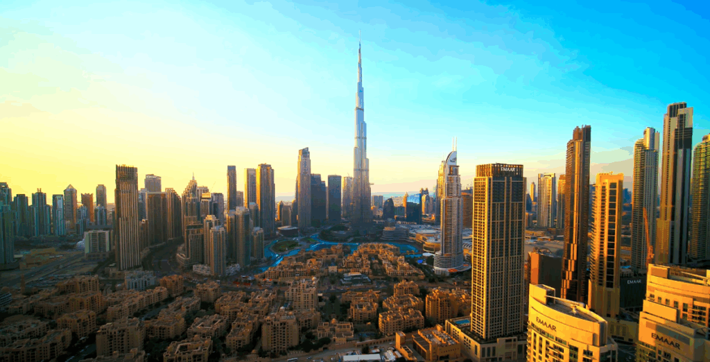 Dubai dall’alto: incanto ed eleganza nel cuore del deserto