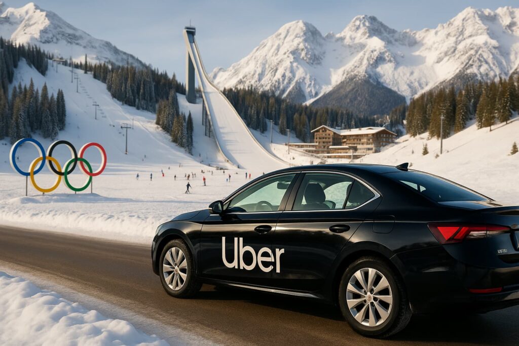 Uber accelera verso Milano-Cortina 2026: la scommessa sulla mobilità olimpica che mette alla prova l’Italia