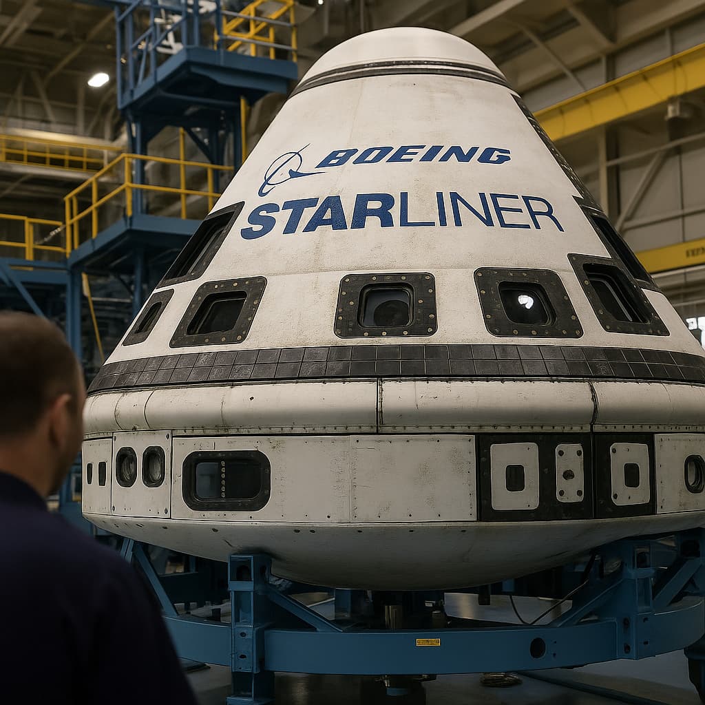 Starliner in crisi: la NASA ridisegna il futuro delle missioni Boeing