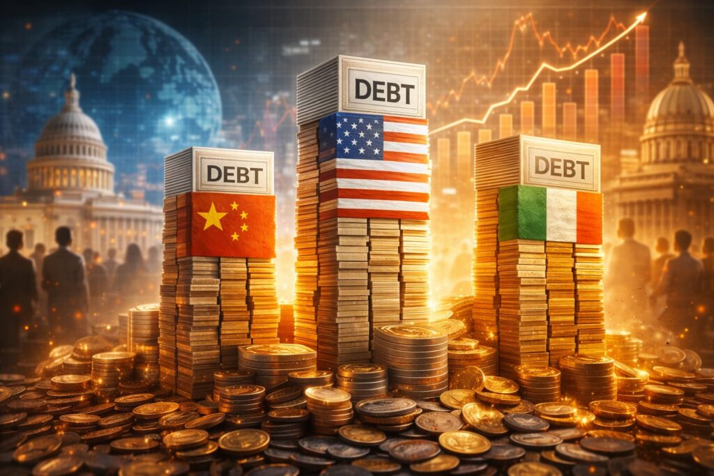 Il debito pubblico nel mondo cresce ancora: il caso degli Stati Uniti, la Cina che insegue, il problema dell’Italia