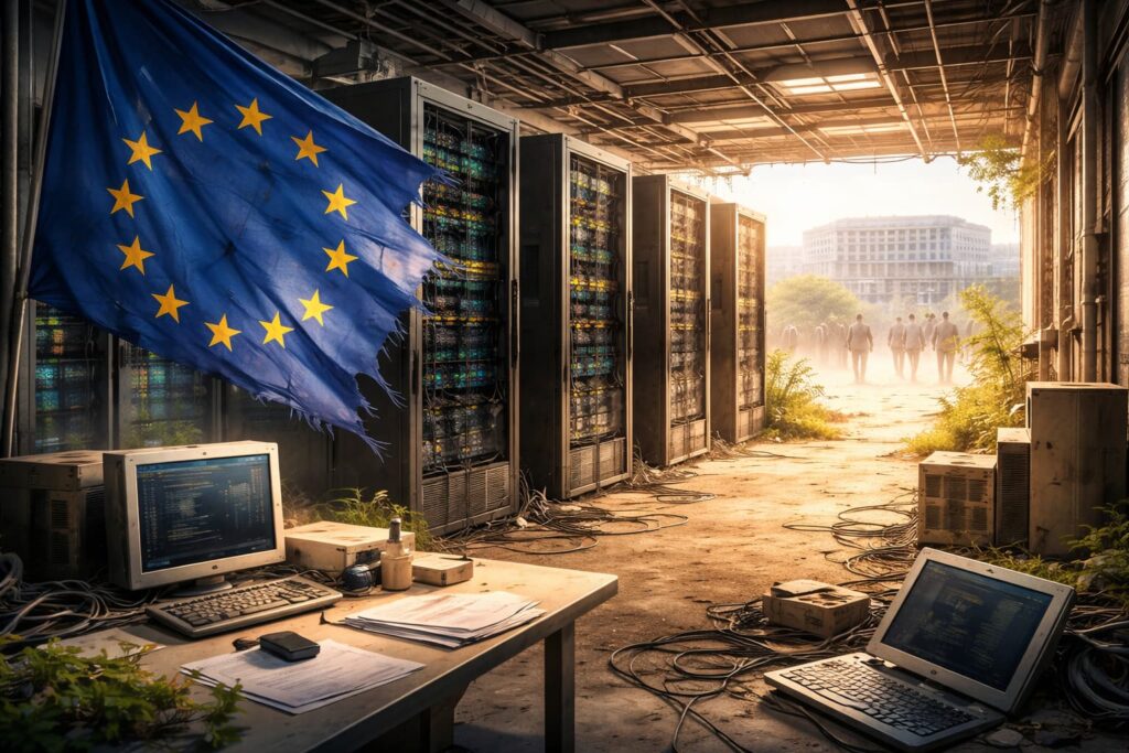 Il deserto digitale europeo. Come Bruxelles ha bruciato miliardi e regalato il futuro agli USA