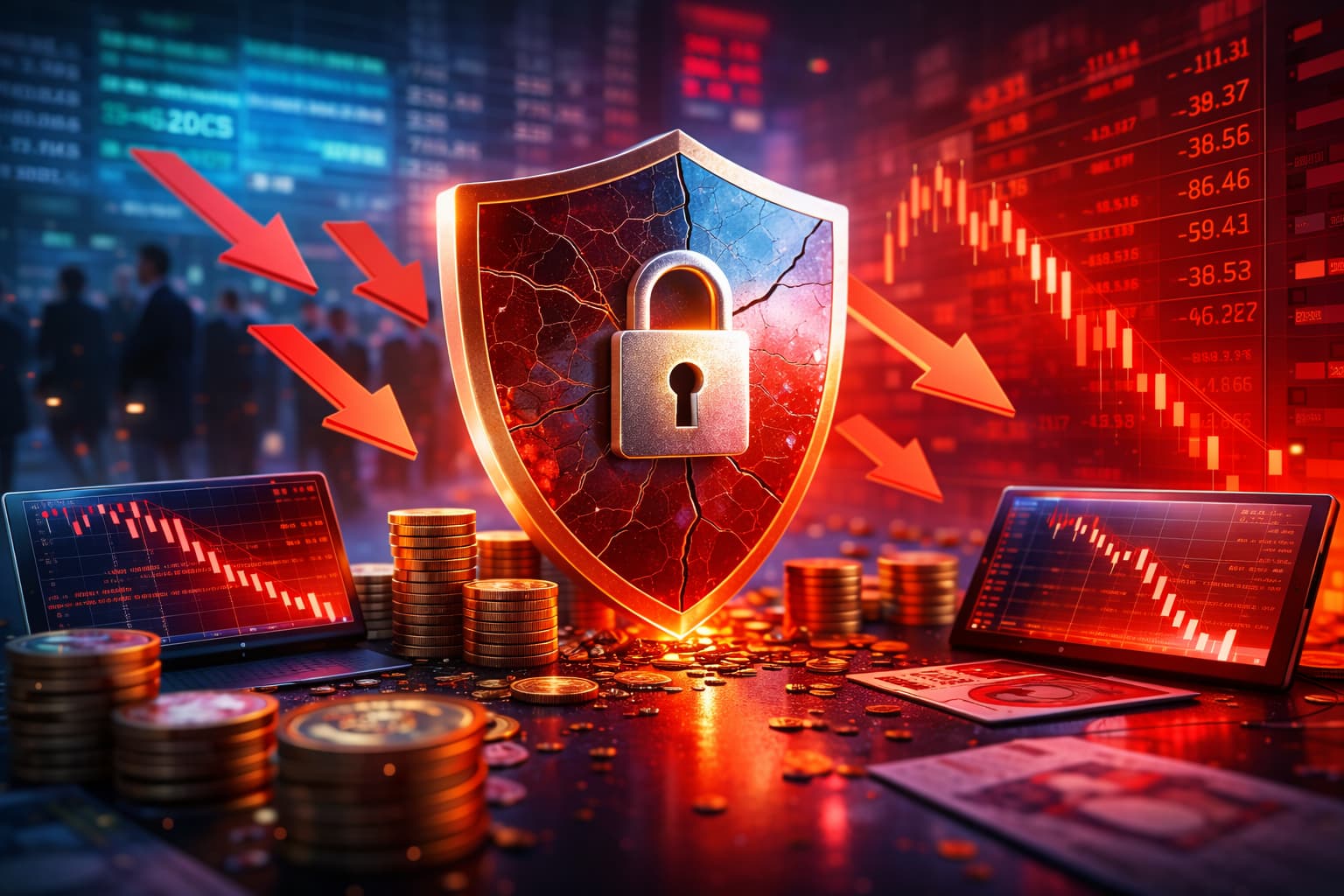 Cybersecurity sotto shock: crollo dei titoli mentre l&rsquo;AI di Anthropic scuote il settore