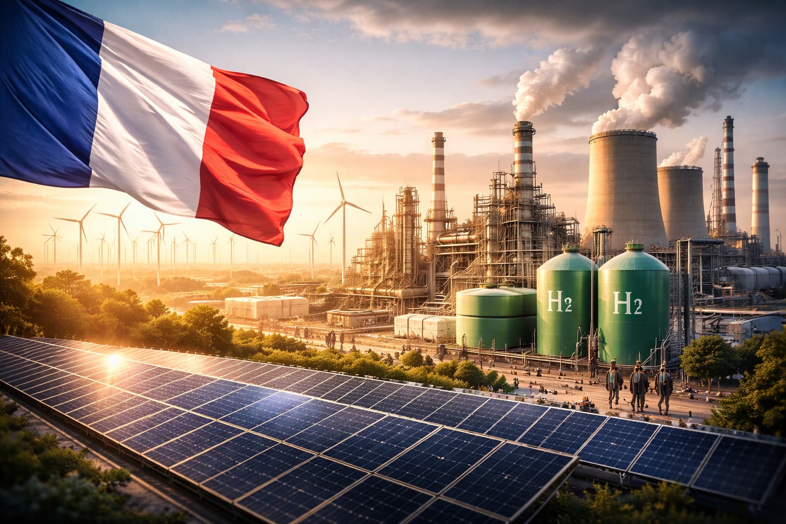 La Francia scommette sull&rsquo;industria verde: cosa significa il piano da 1,6 miliardi per la decarbonizzazione