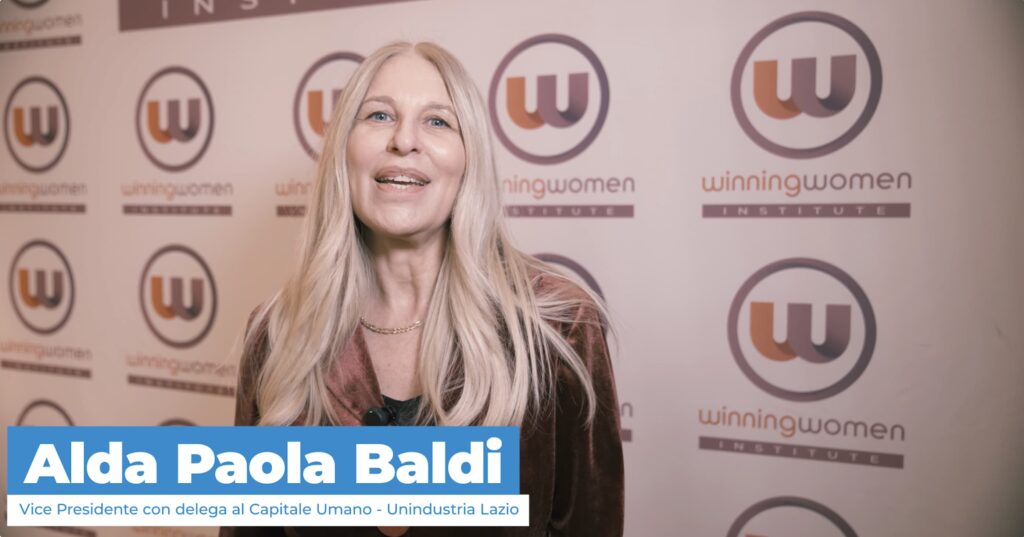 Parità di genere. Dichiarazioni di Alda Paola Baldi (Unindustria Lazio)