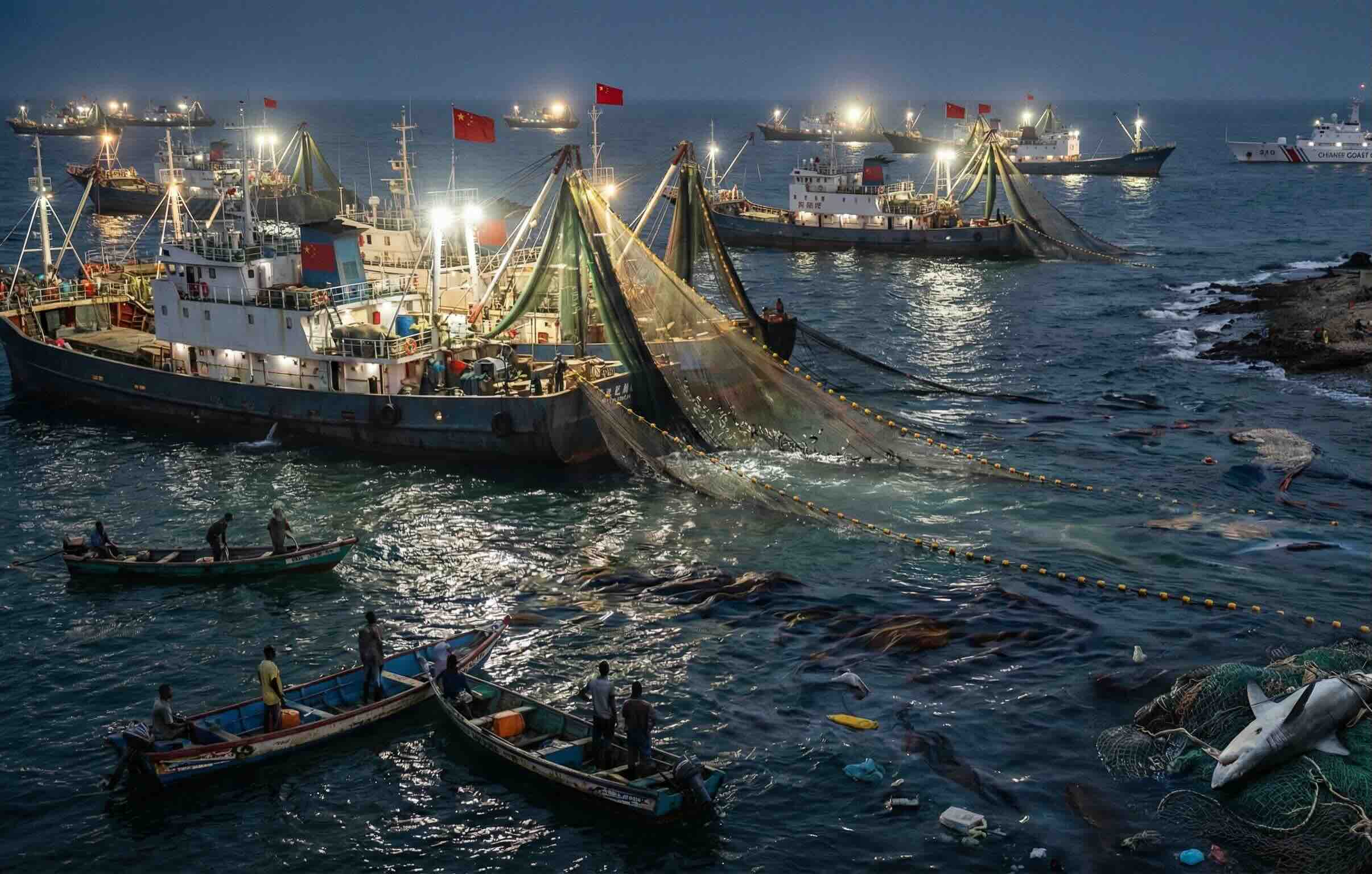 La flotta peschereccia cinese in acque lontane (DWF): una minaccia geopolitica, ambientale e per le economie costiere globali