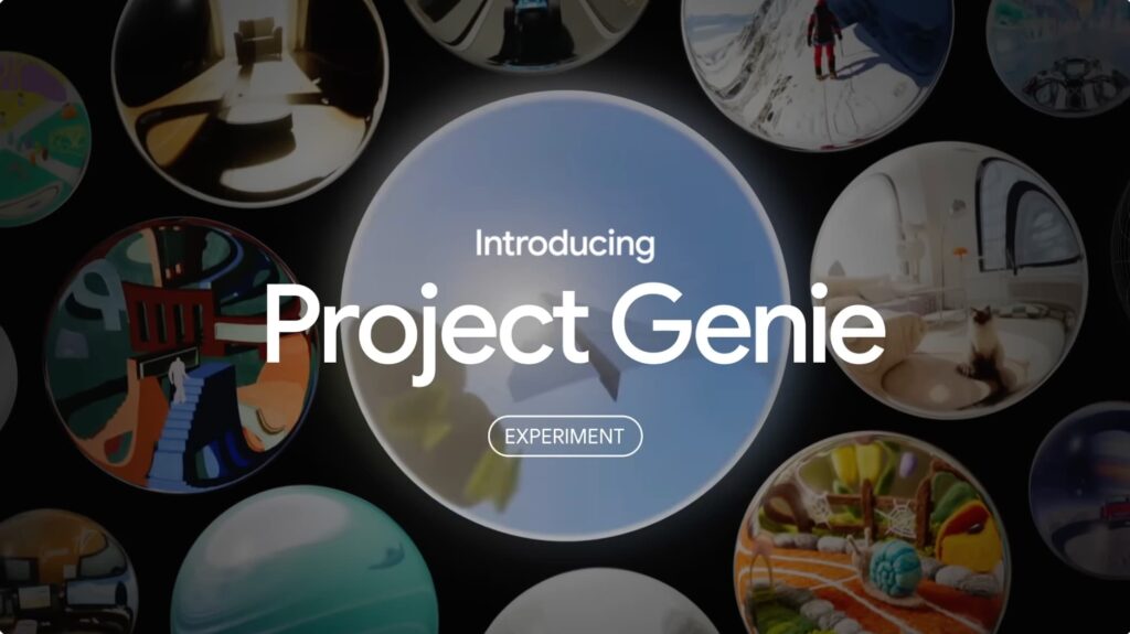 Google DeepMind lancia Project Genie per creare mondi con AI