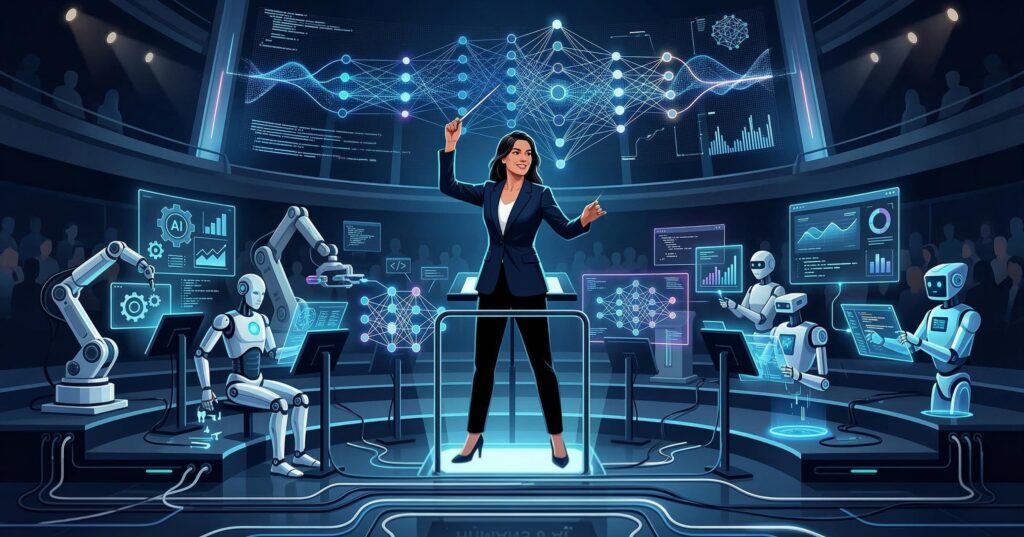 L’intelligenza artificiale e la fine del lavoro operativo: la nascita del professionista “Direttore d’Orchestra”