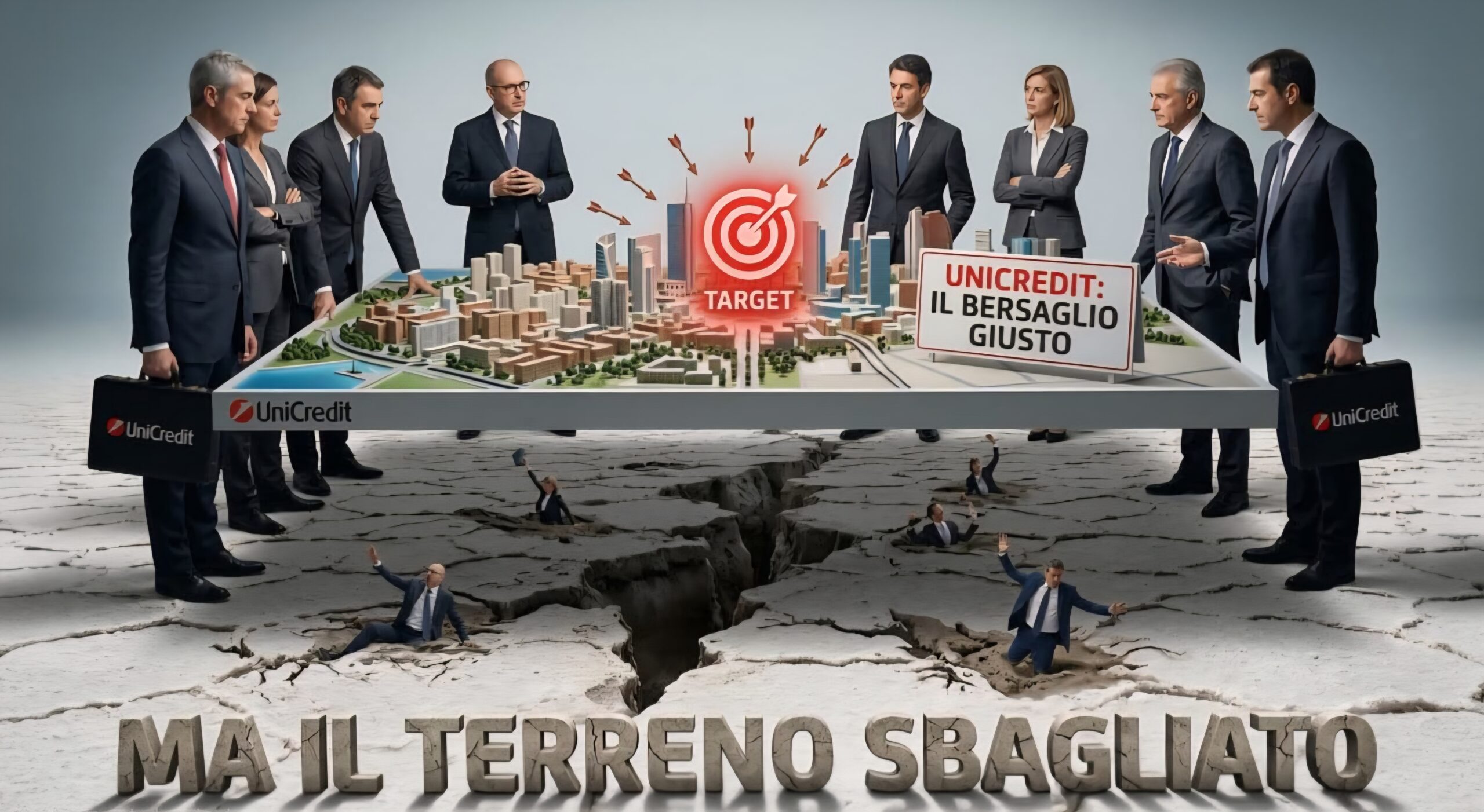 UniCredit ha scelto il bersaglio giusto, ma il terreno sbagliato