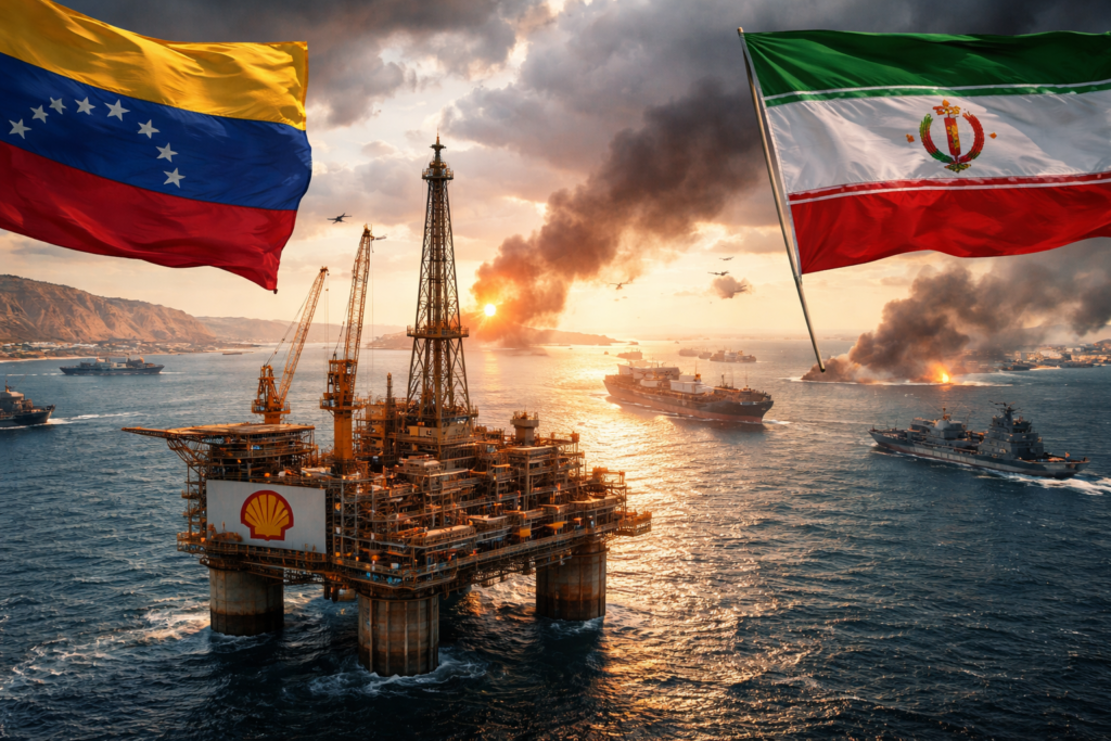 Shell torna in Venezuela, mentre l’Iran infiamma i mercati