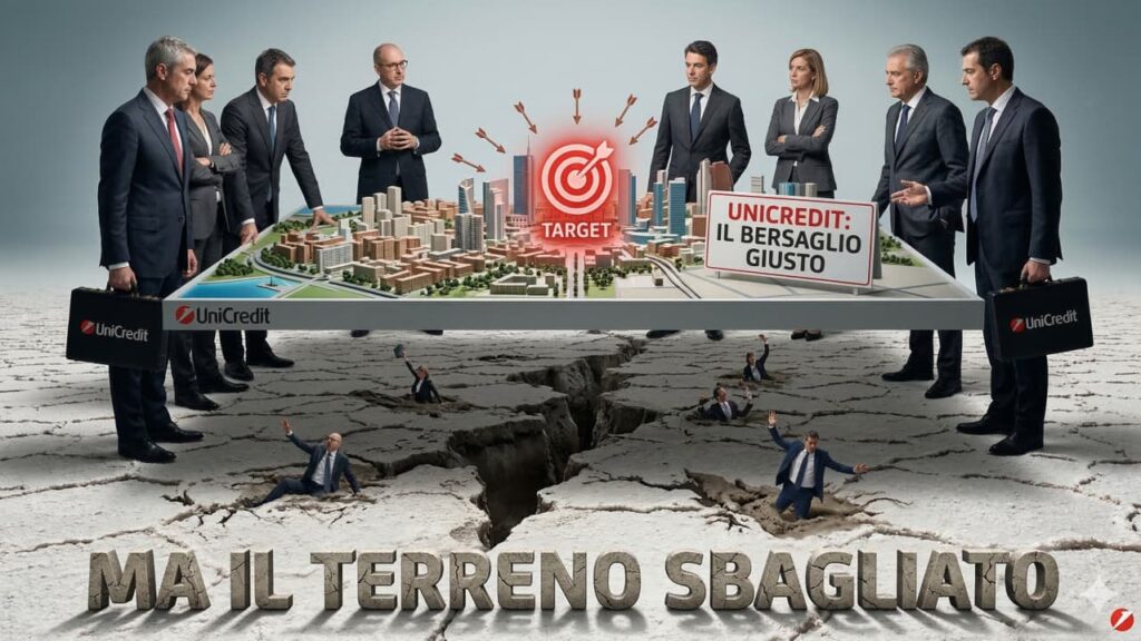 UniCredit ha scelto il bersaglio giusto, ma il terreno sbagliato
