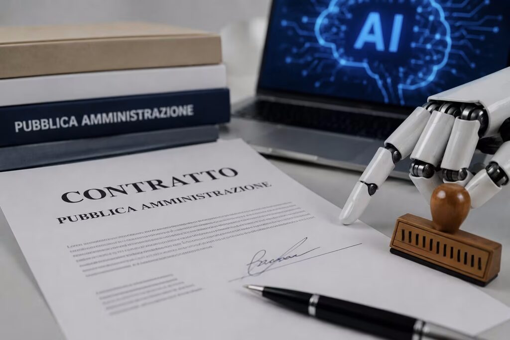 L&rsquo;algoritmo non firma: nella Pubblica Amministrazione l&rsquo;intelligenza artificiale entra nel contratto