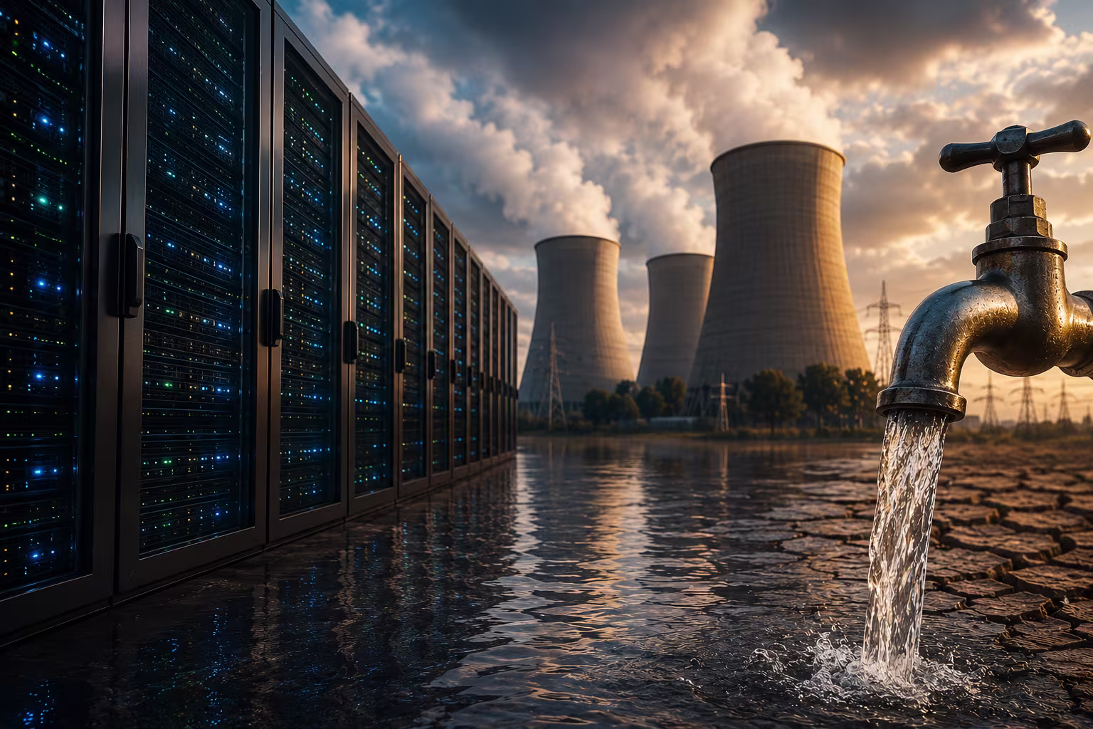 L’ONU avverte: la corsa all’intelligenza artificiale potrebbe consumare il 3% dell’elettricità mondiale ed enormi quantità d’acqua entro il 2030 