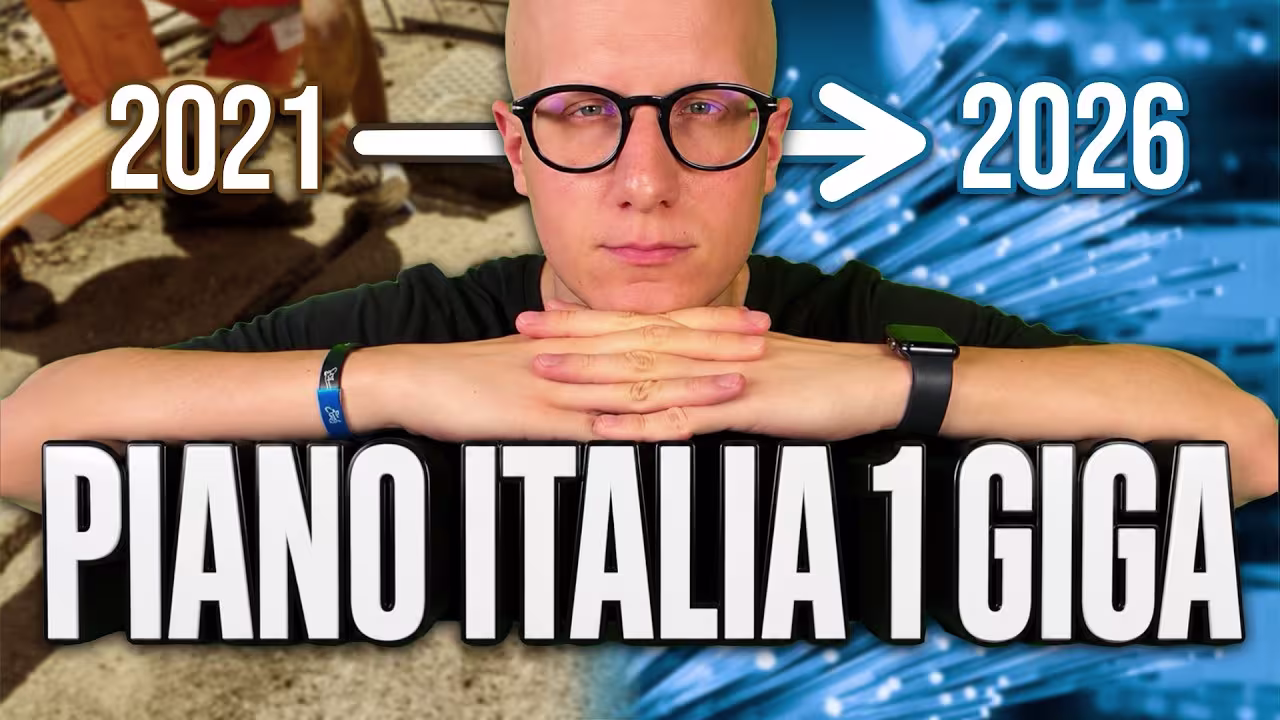 Piano Italia 1 Giga: la storia completa della fibra promessa dal PNRR